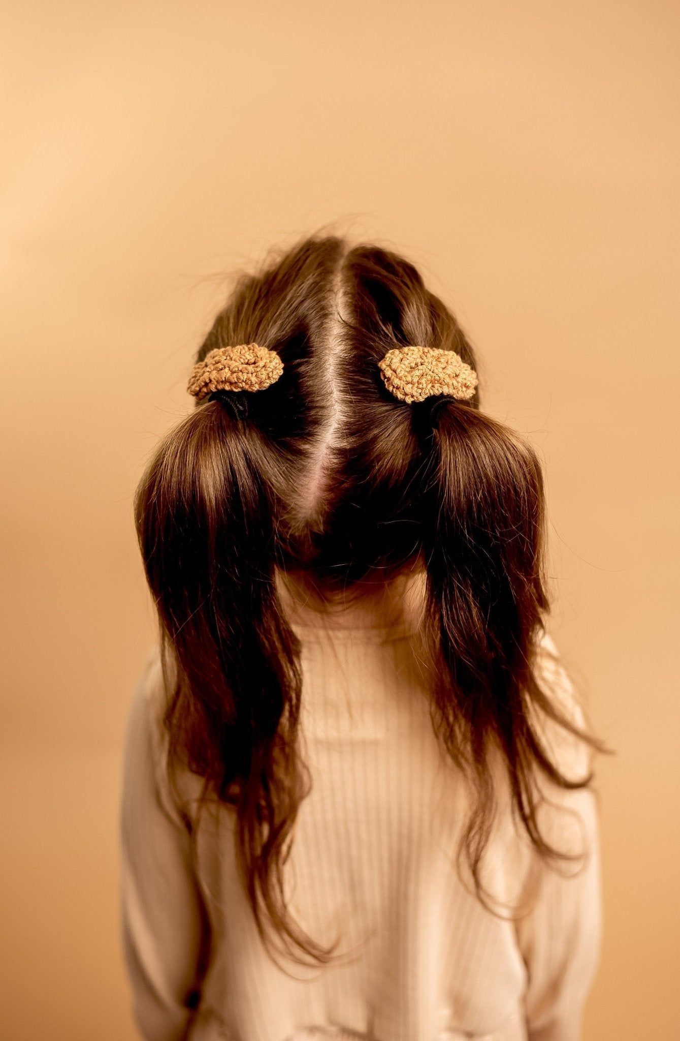 Boho Hair Clip Minimal Hair Clip Pastel Hair Clip Modern Hair Snap Pastel Hair Barrette Crochet Hair Clip Cute Toddler Gift Boho Women Gift - Hemsin Atelier
