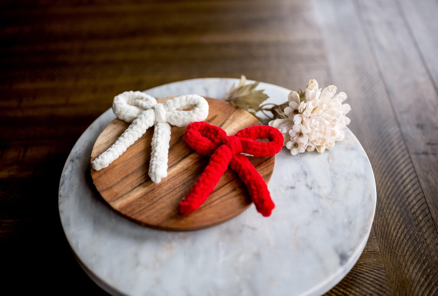 Chunky Bow Hair Clips - Hemsin Atelier