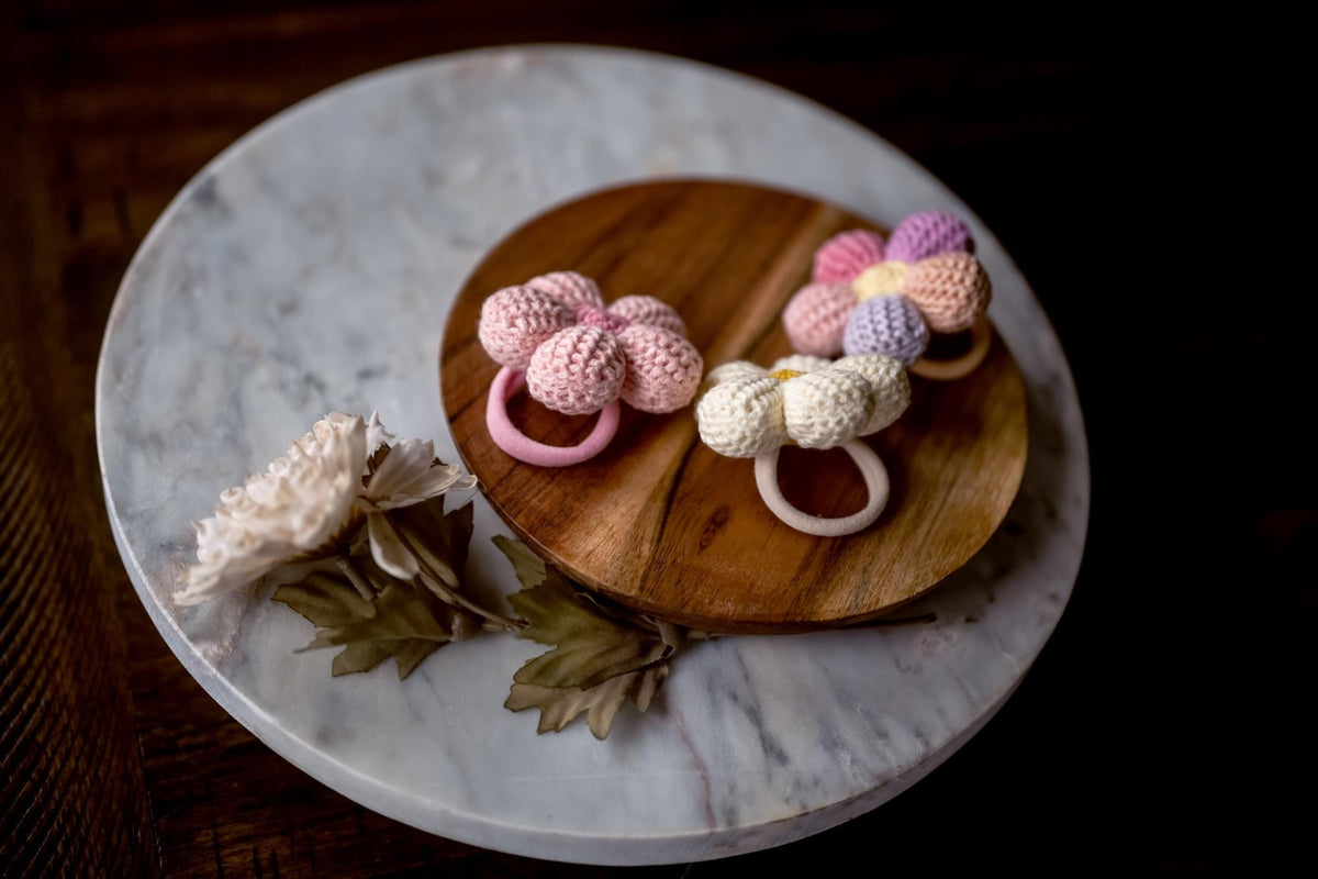 Daisy Hair Ties - Hemsin Atelier