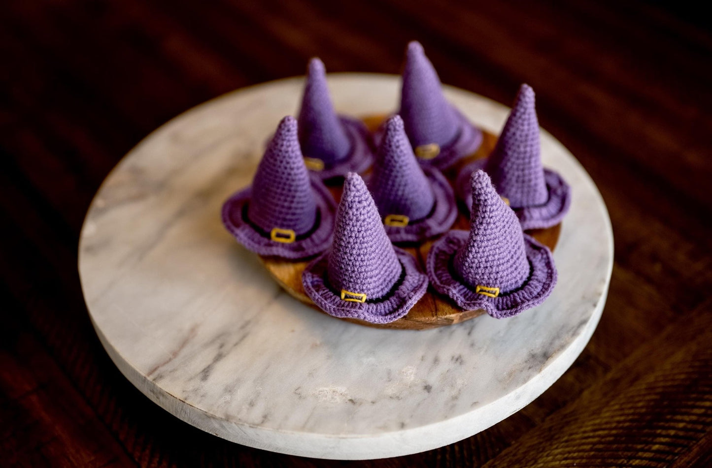Halloween Hair Clip Witch Hat Hair Clip 3D Witch Hat Hair Snap Spooky Hair Barrettes Fall Witchy Crochet Hair Clip Cute Halloween Accessory - Hemsin Atelier