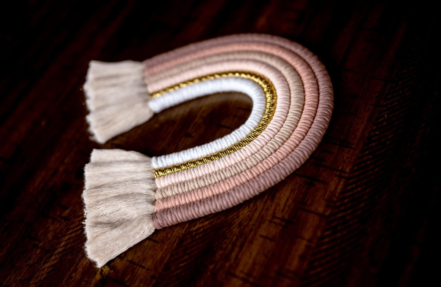 Pastel Rainbow Wall Hanging - Hemsin Atelier