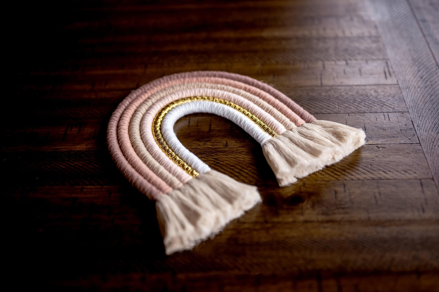 Pastel Rainbow Wall Hanging - Hemsin Atelier