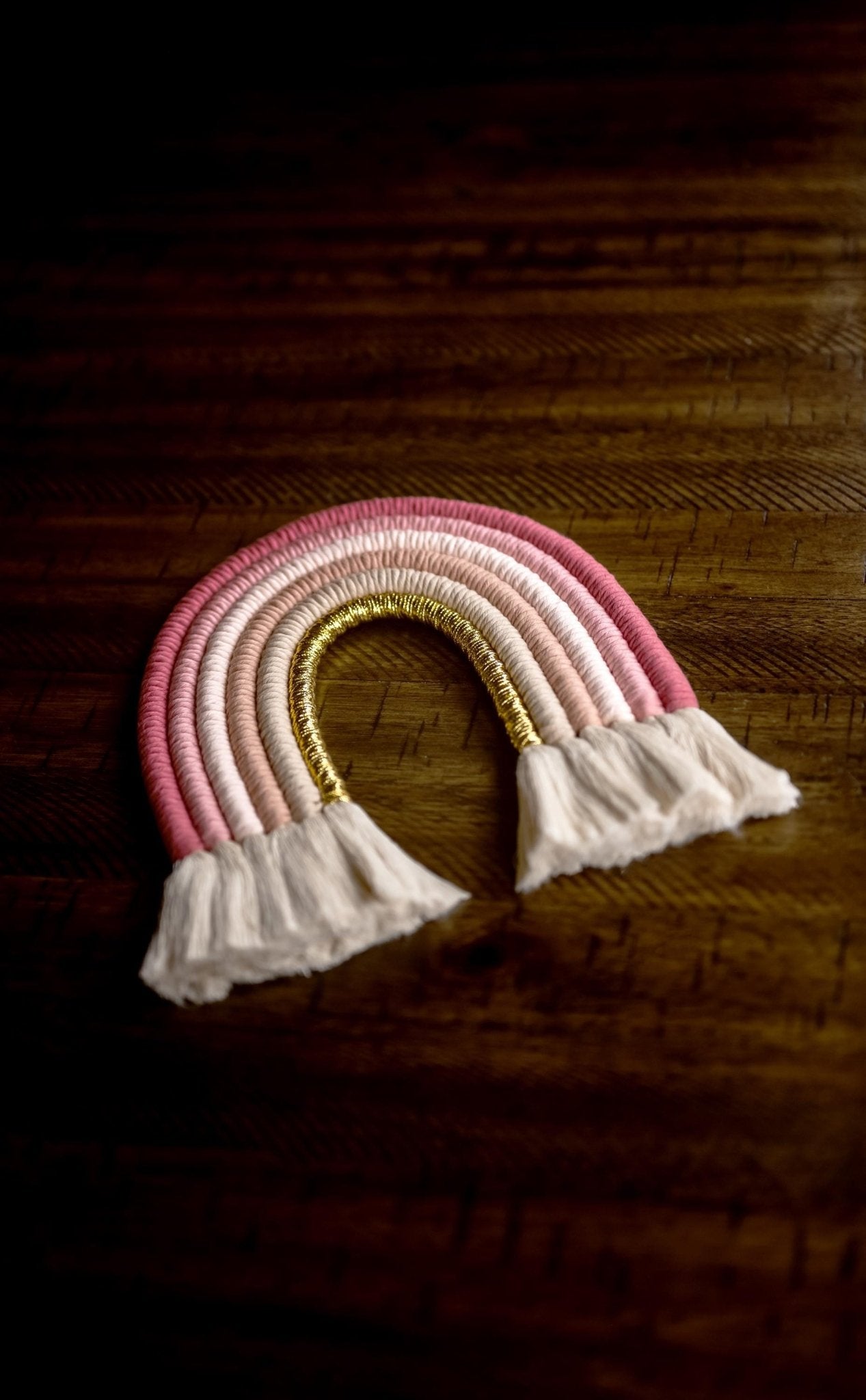 Pink Rainbow Wall Art - Hemsin Atelier