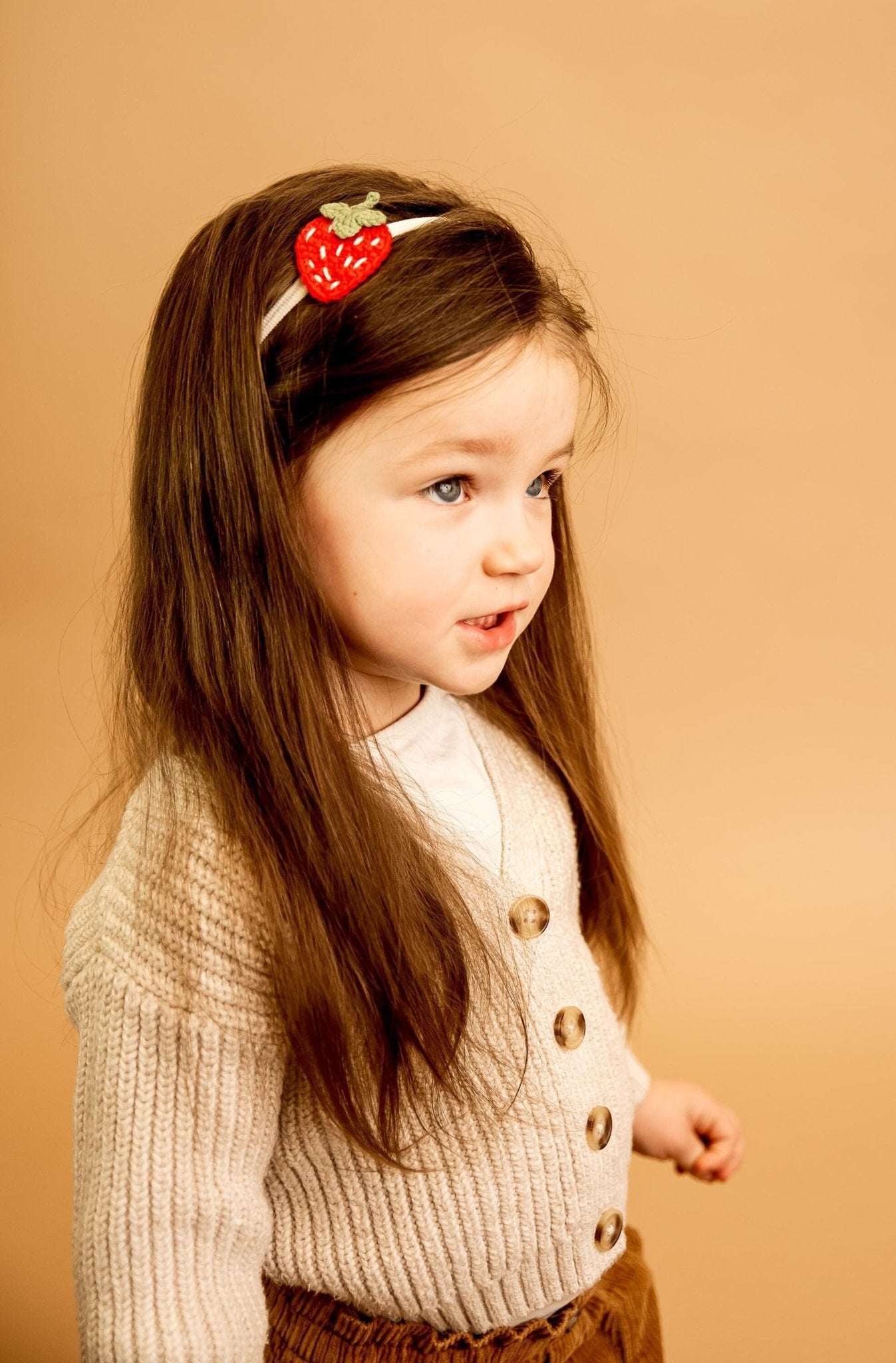 Strawberry Baby Headband Strawberry Headband Strawberry Hairband Kawai Strawberry Headband Kawai Fruit Headband Berry Baby Girl Shower Gift - Hemsin Atelier