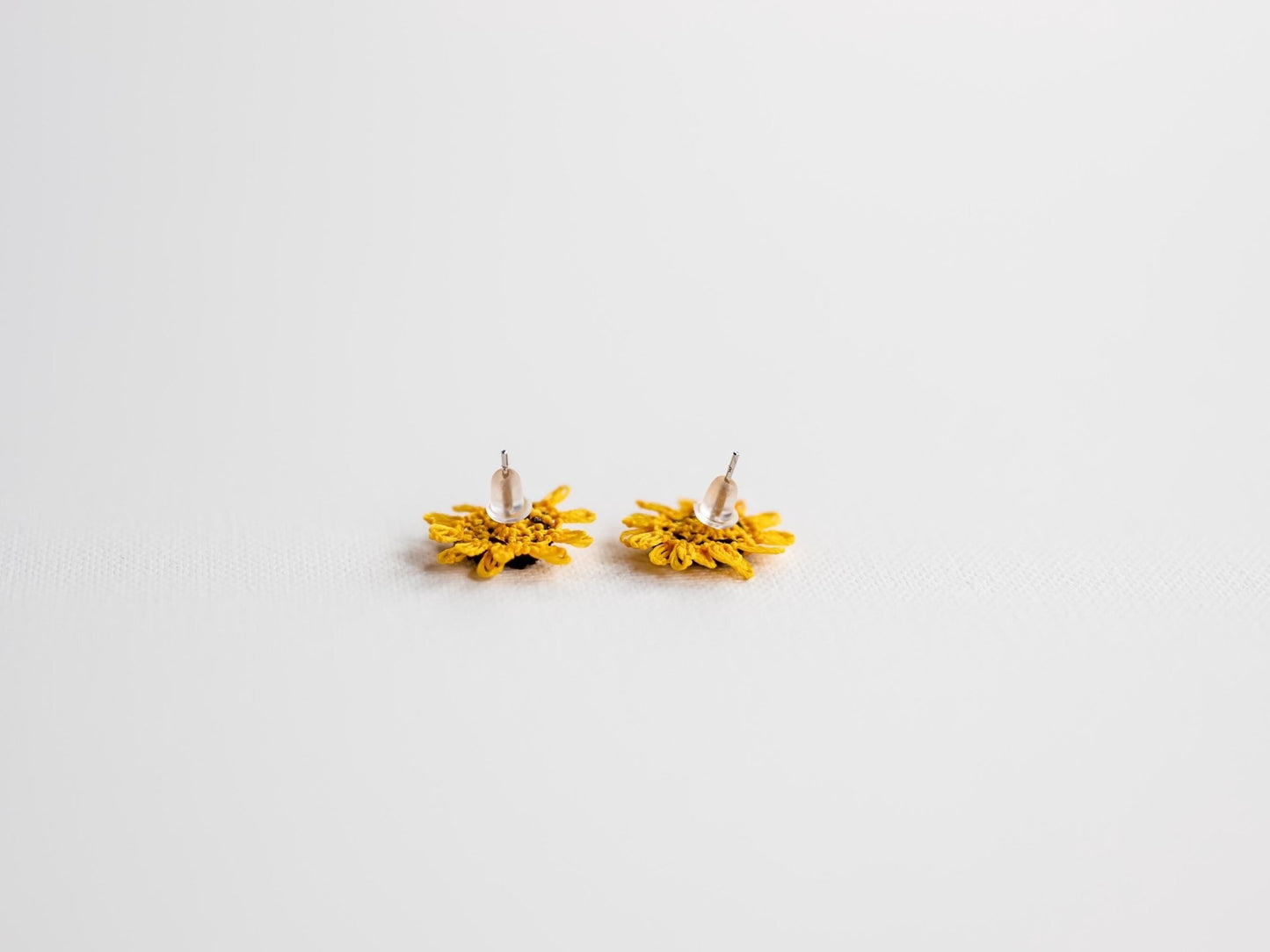 Sunflower Stud Earrings - Hemsin Atelier