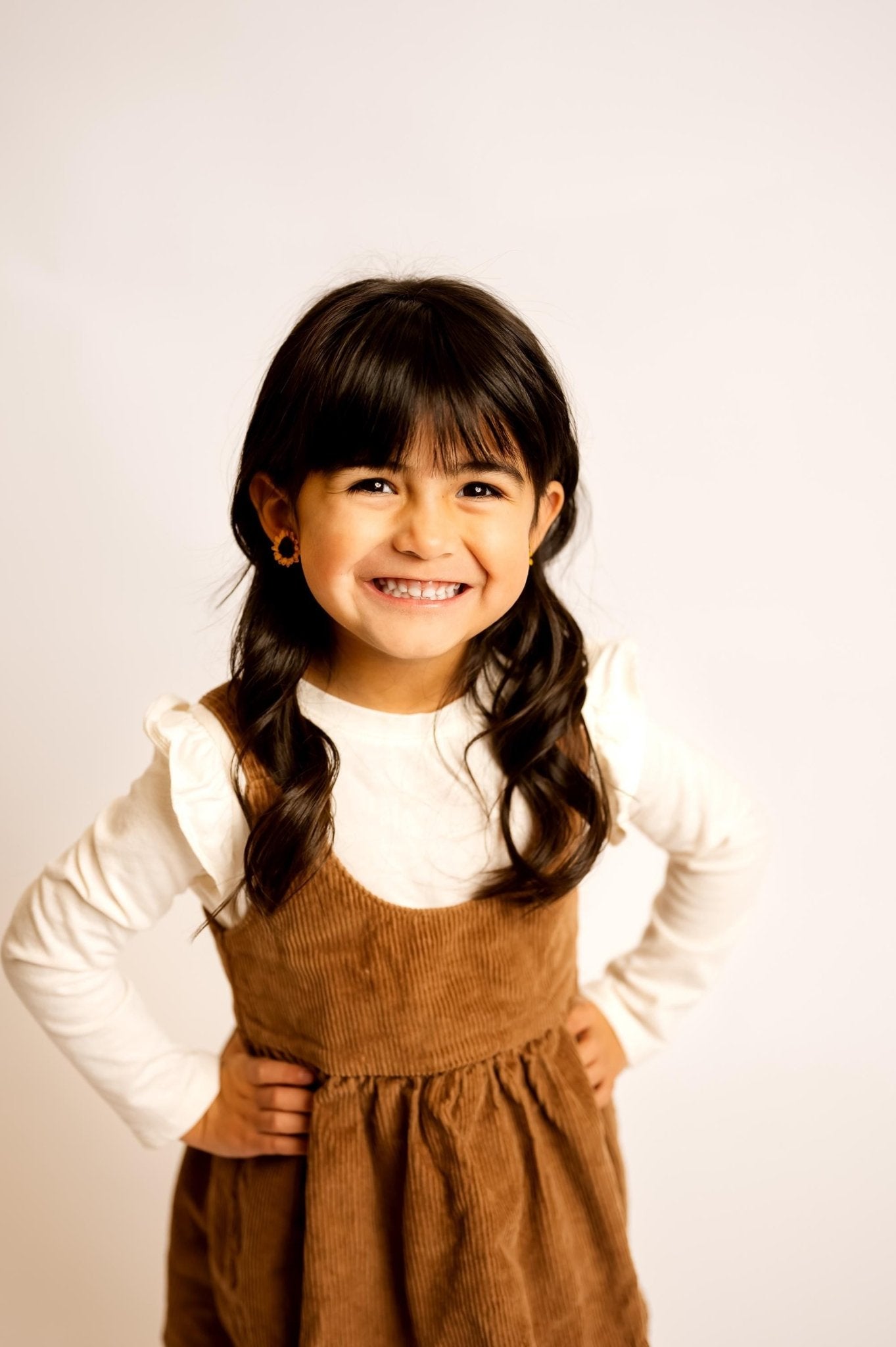 Sunflower Stud Earrings - Hemsin Atelier