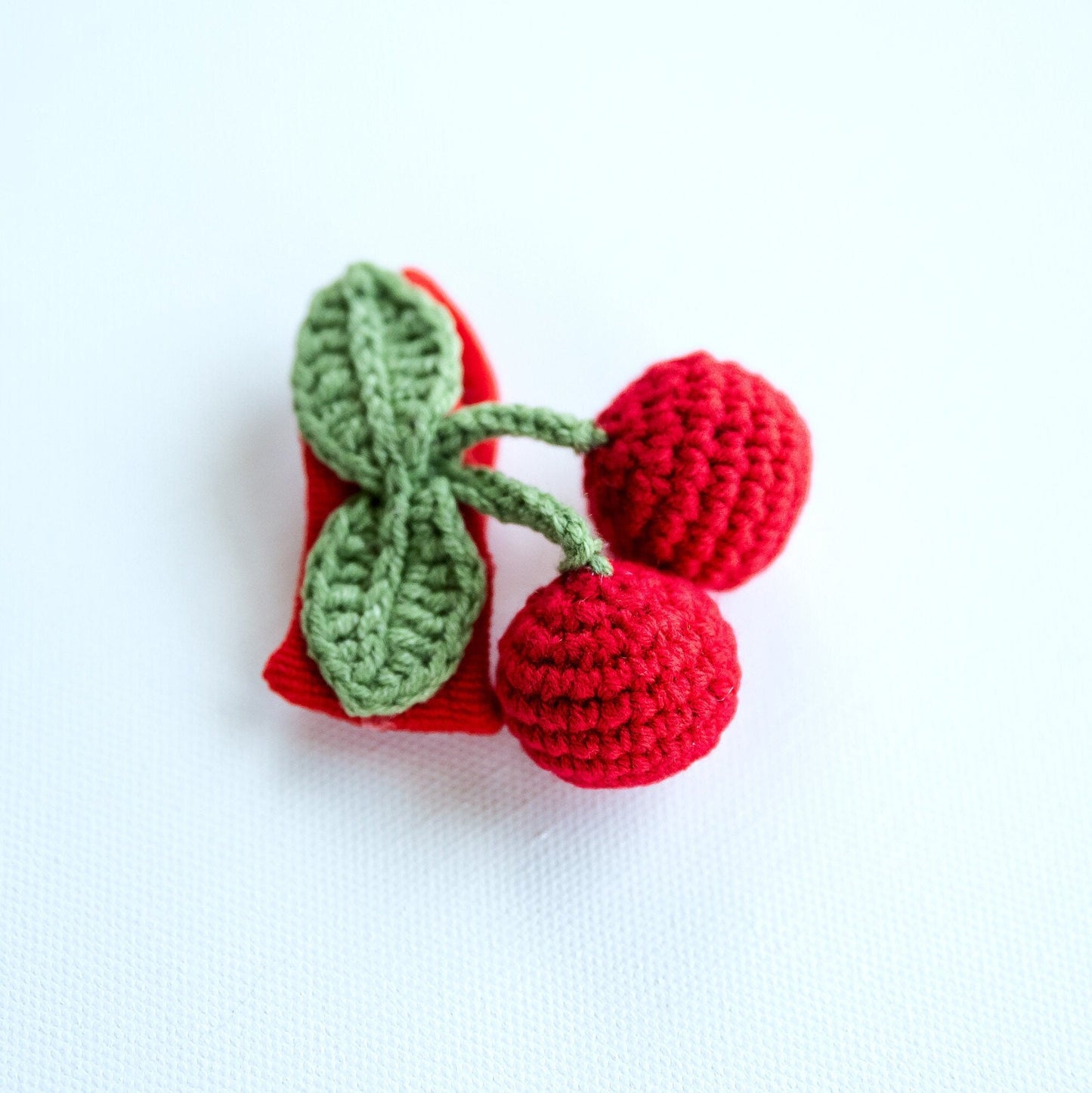 3D Cherry Hair Scrunchies - Hemsin Atelier