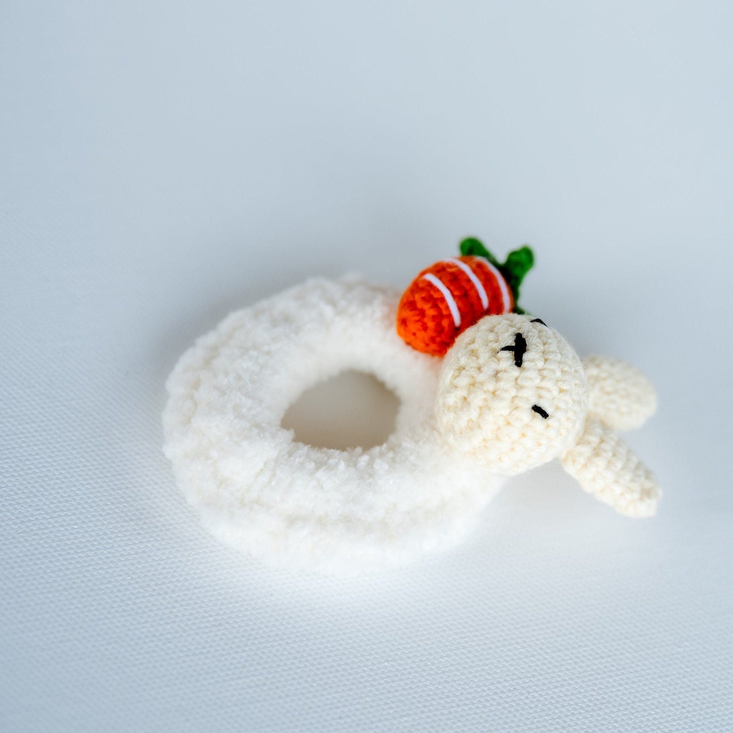 3D Rabbit and Carrot Scrunchies - Hemsin Atelier
