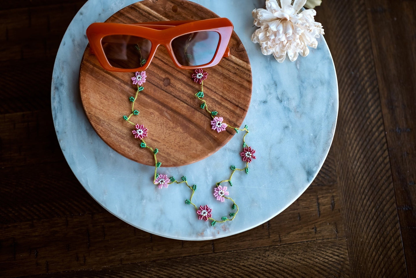 Beaded Eyeglass Chain - Hemsin Atelier