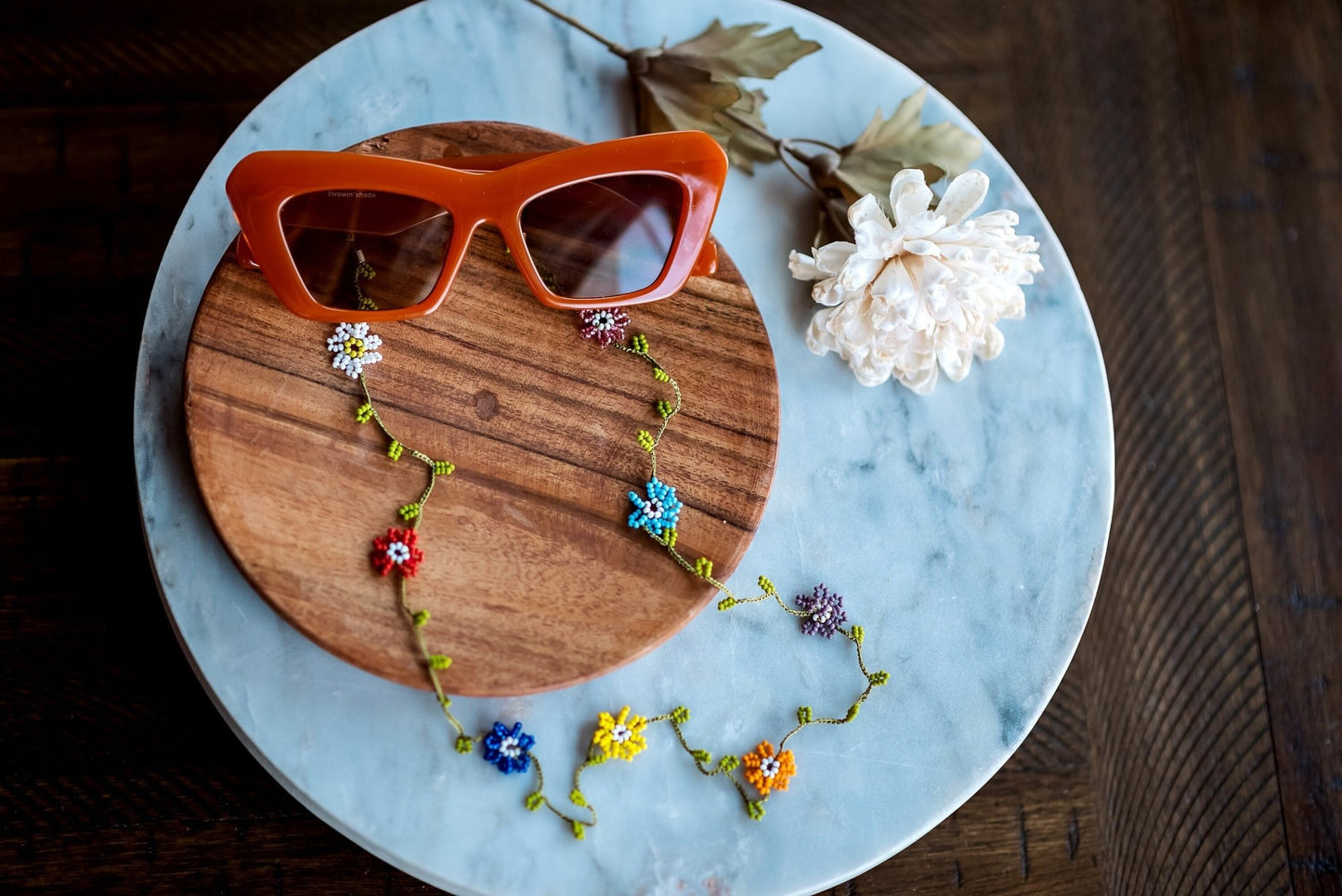 Beaded Eyeglass Chain - Hemsin Atelier