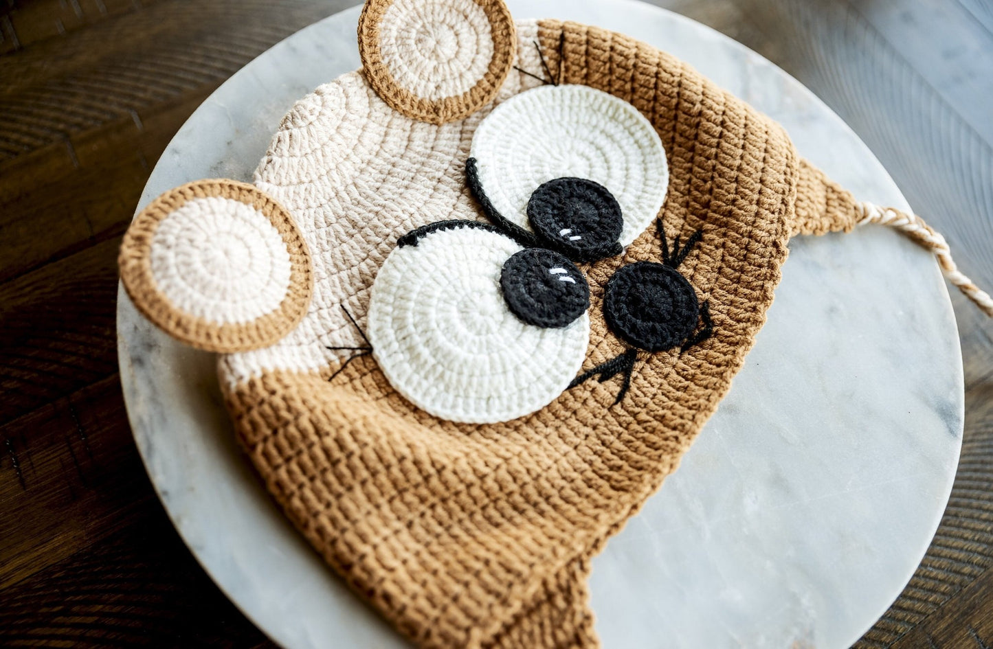 Bear Earflap Kids Hat - Hemsin Atelier