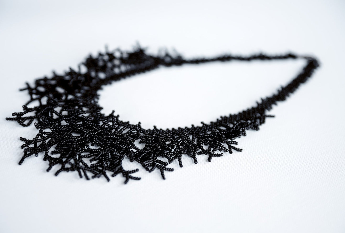 Black Coral Necklace - Hemsin Atelier
