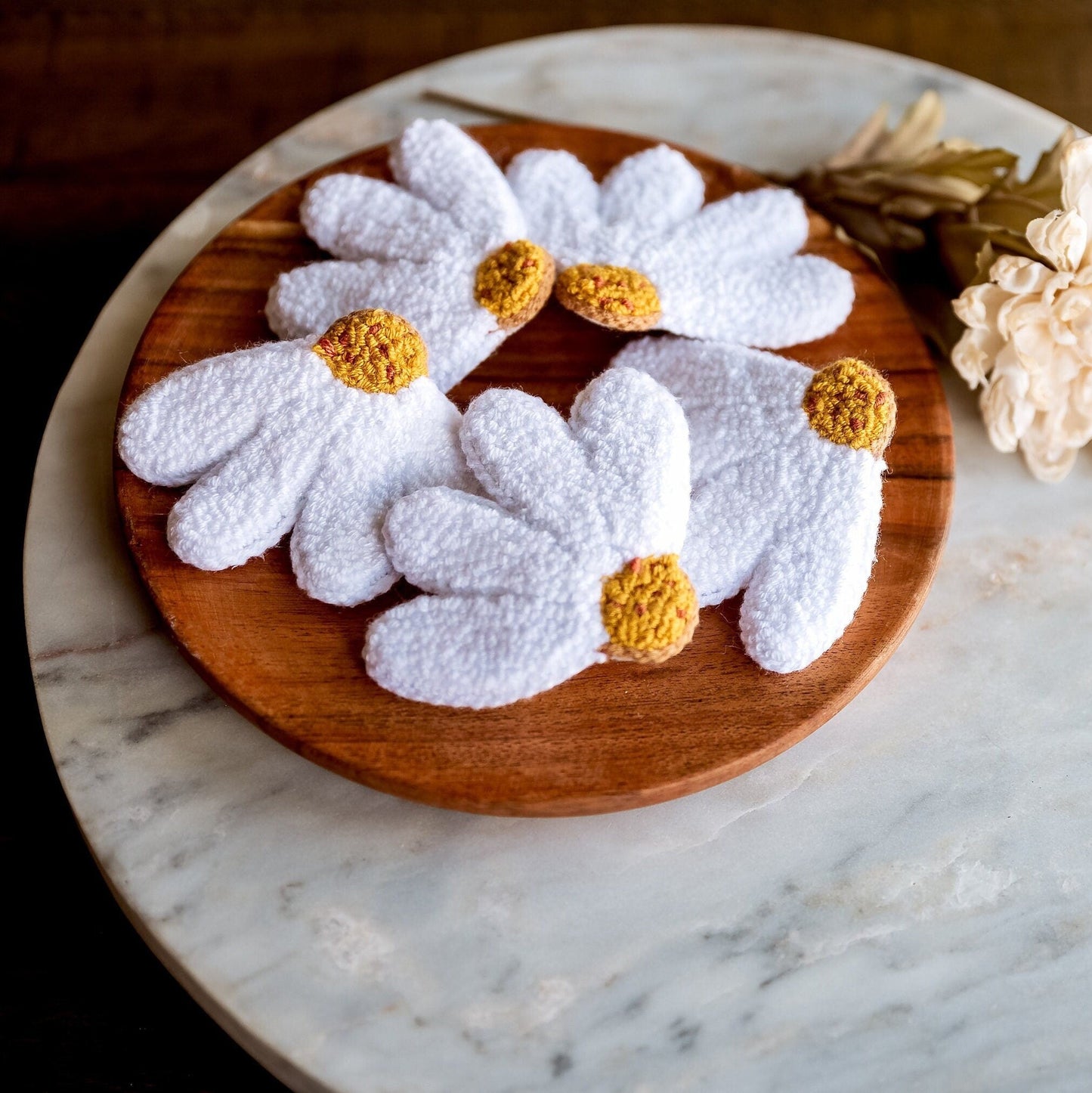 Boho Daisy Hair Clips - Hemsin Atelier