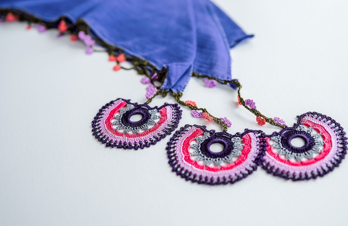 Boho Floral Scarf - Hemsin Atelier