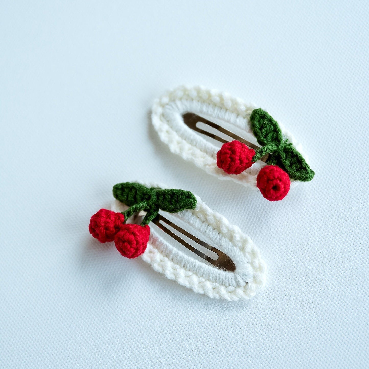 Cherry Bag & Hair Clip Set - Hemsin Atelier