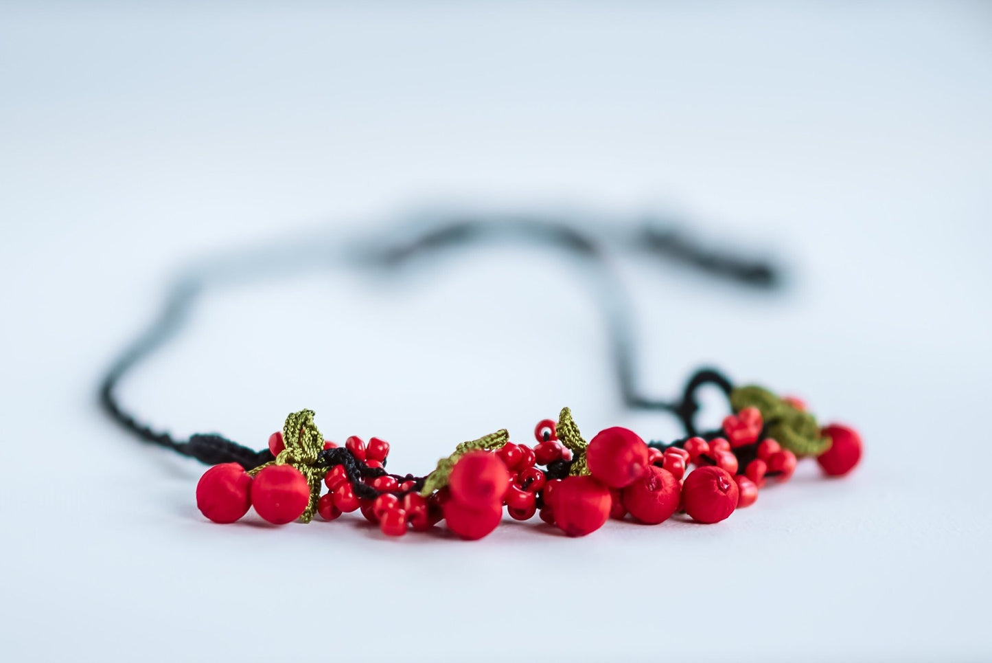 Cherry Pinup Necklace - Hemsin Atelier