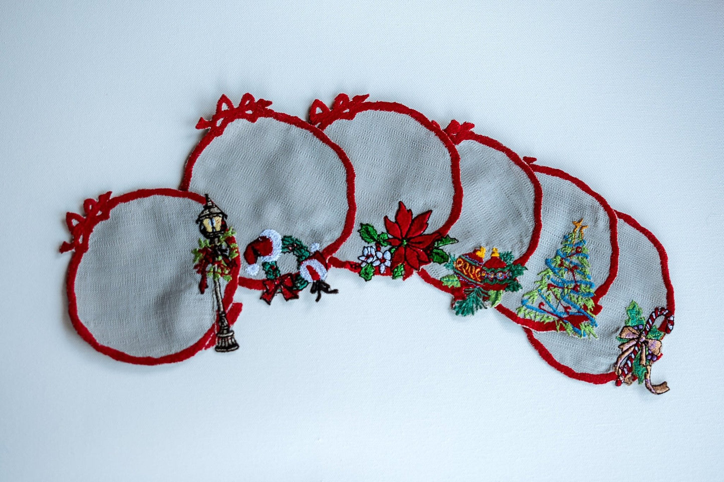 Christmas Cocktail Napkins - Hemsin Atelier