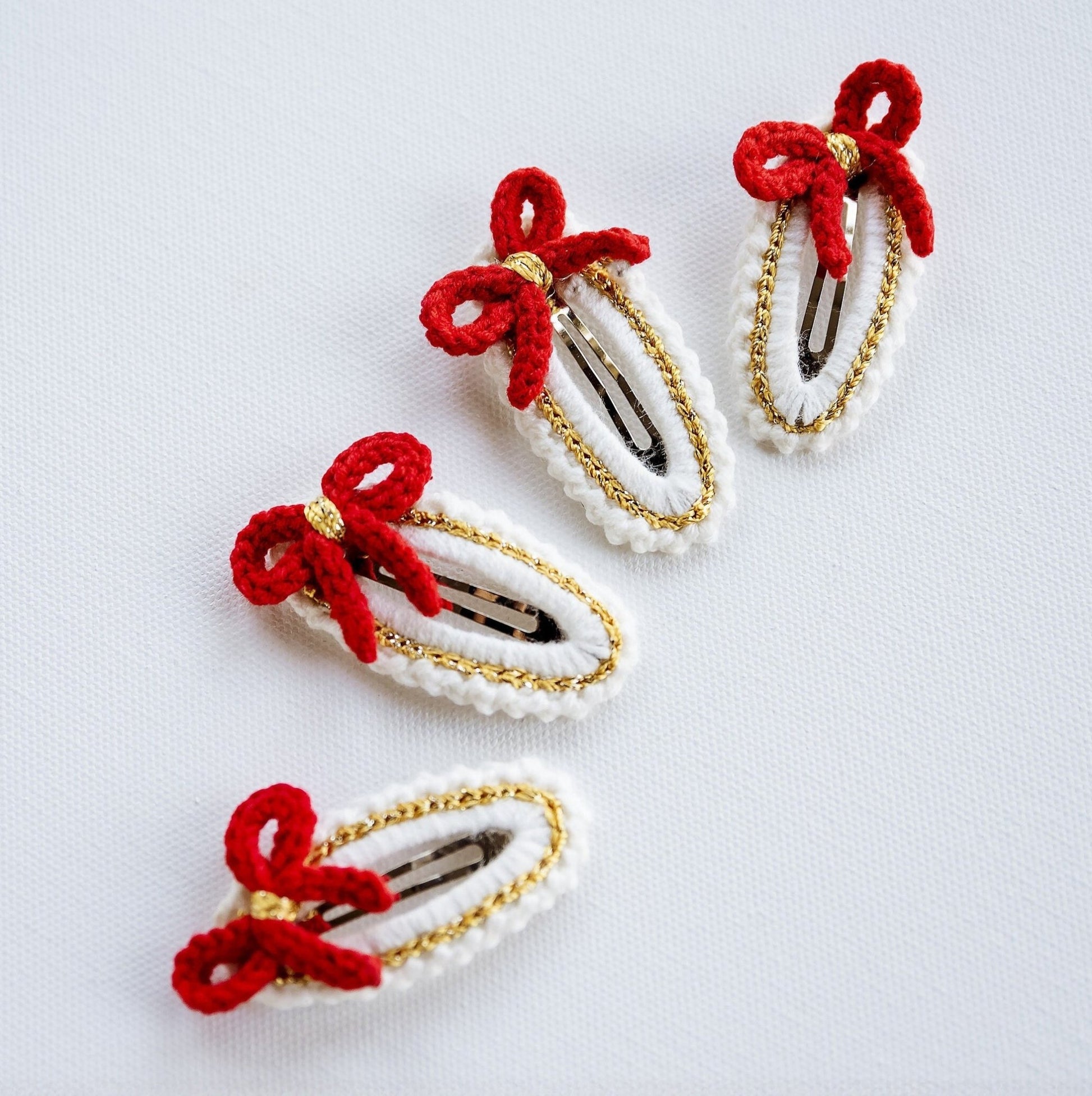 Christmas Hair Barrettes - Hemsin Atelier