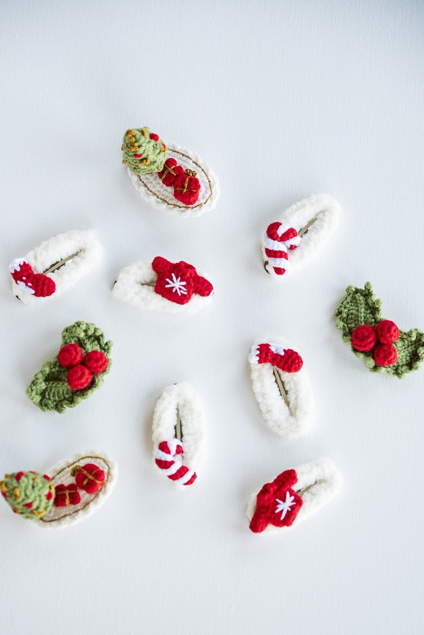 Christmas Hair Clips - Hemsin Atelier