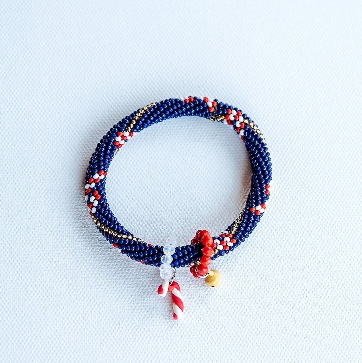Christmas Stacking Bracelets - Hemsin Atelier