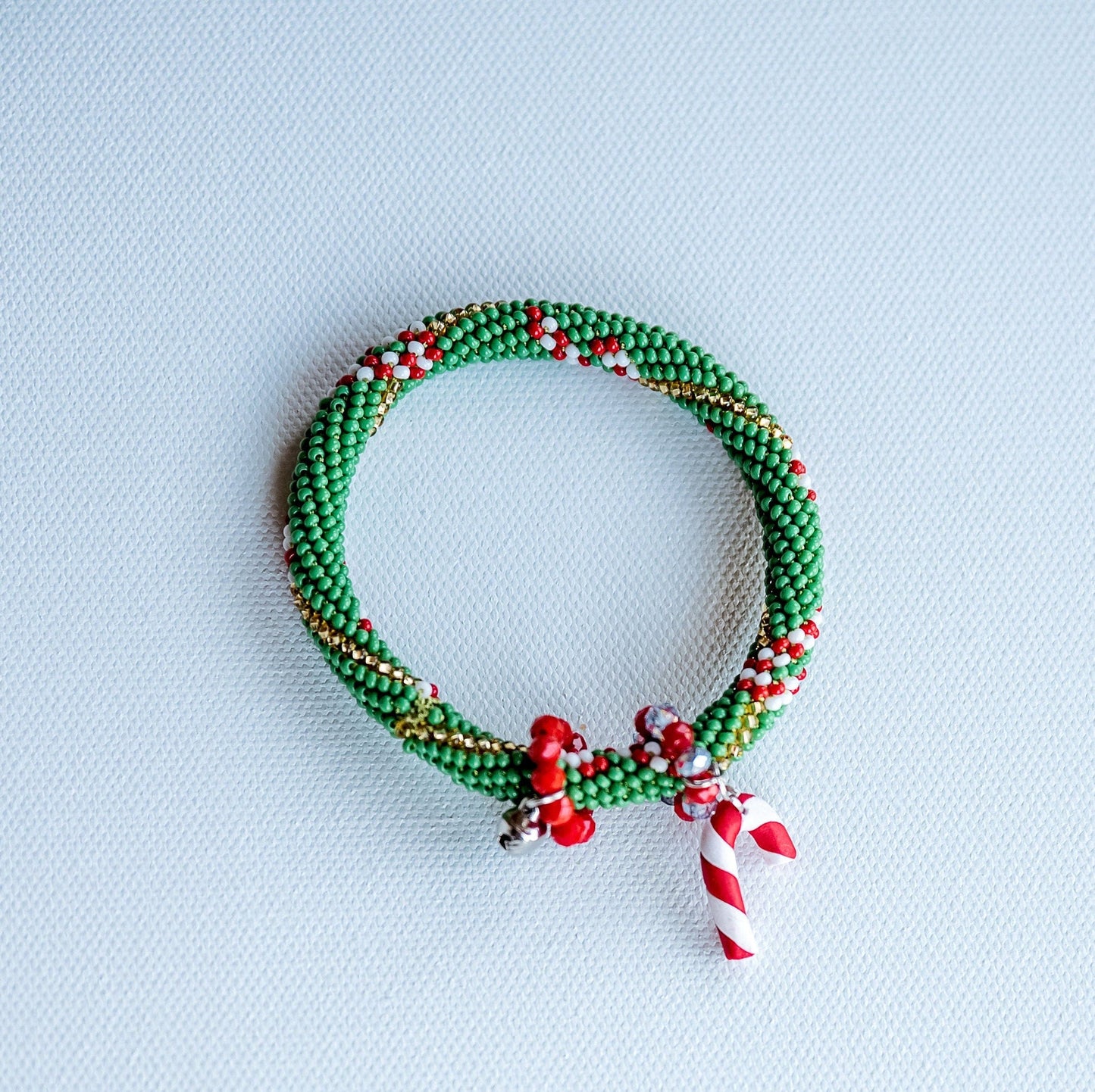 Christmas Stacking Bracelets - Hemsin Atelier