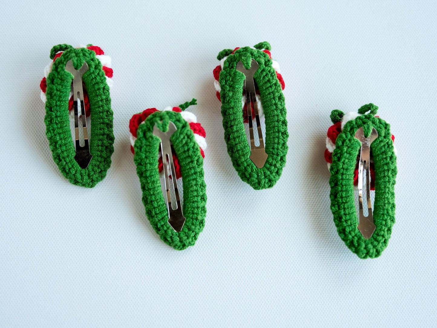 Christmas Themed Hair Clips - Hemsin Atelier