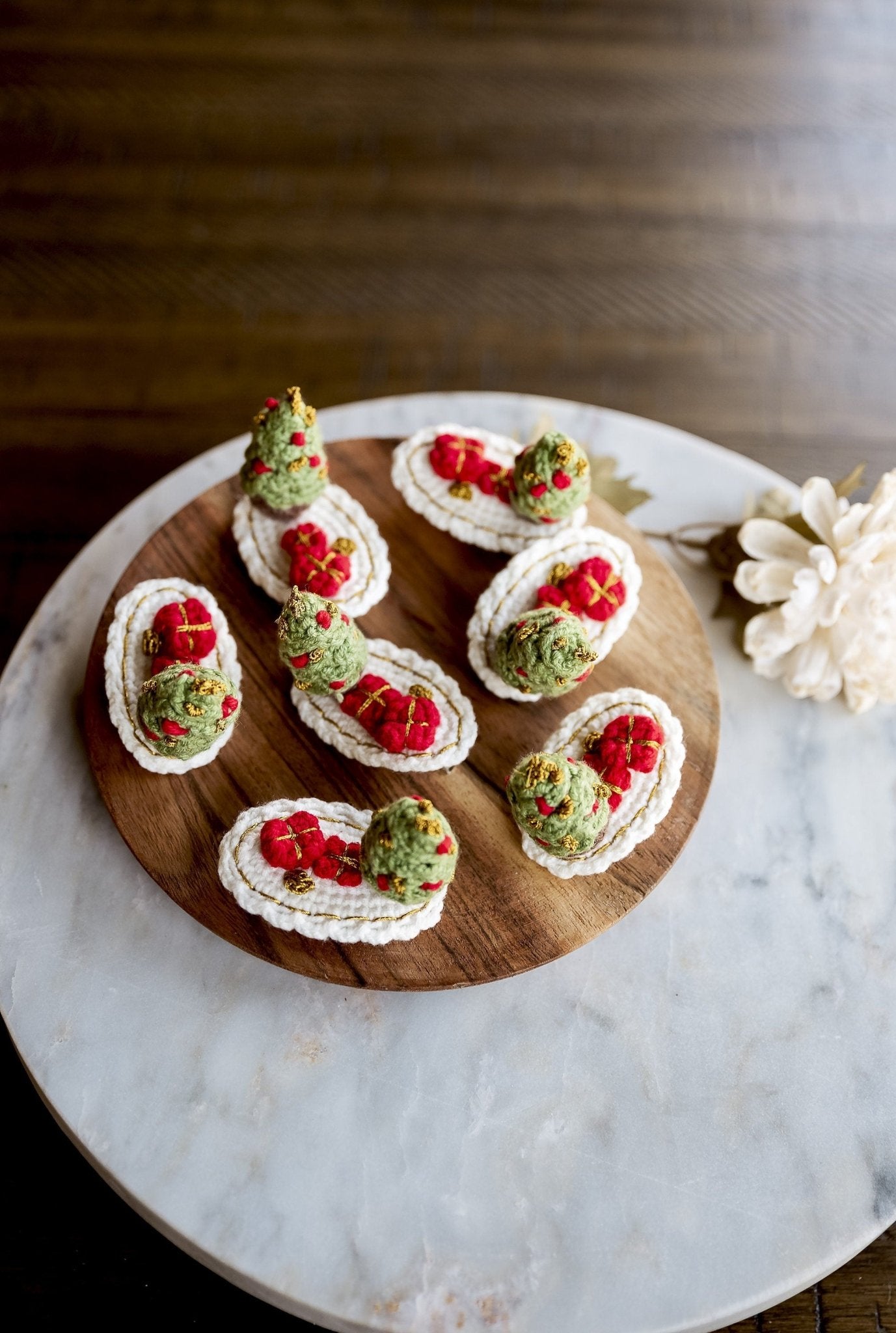 Christmas Tree Hair Clips - Hemsin Atelier