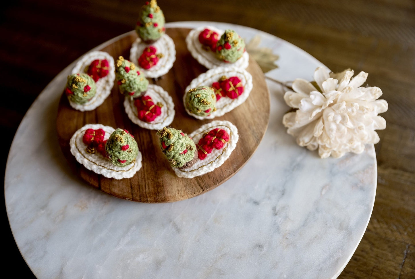 Christmas Tree Hair Clips - Hemsin Atelier