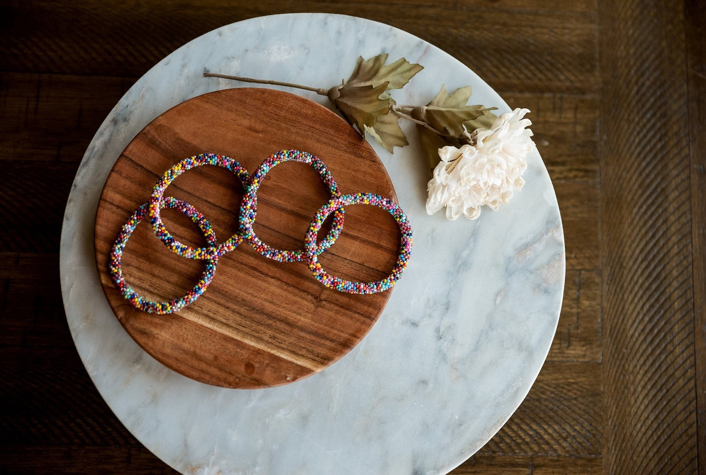 Colorful Modern Stackable Bracelet - Hemsin Atelier