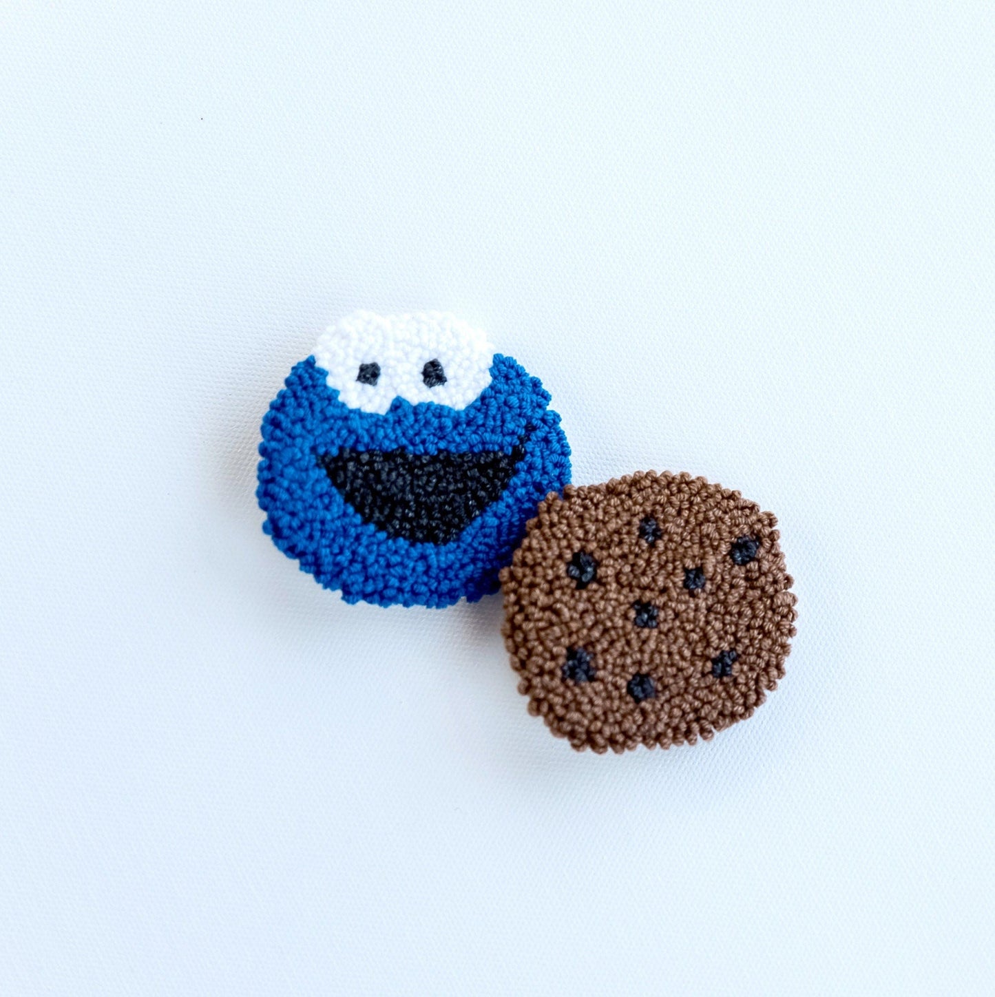 Cookie Monster and Cookie Hair Clips - Hemsin Atelier