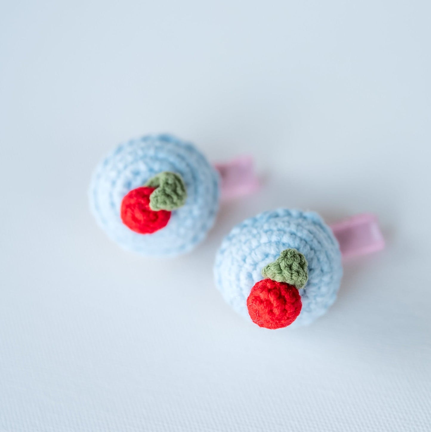 Cupcake Hair Clips - Hemsin Atelier