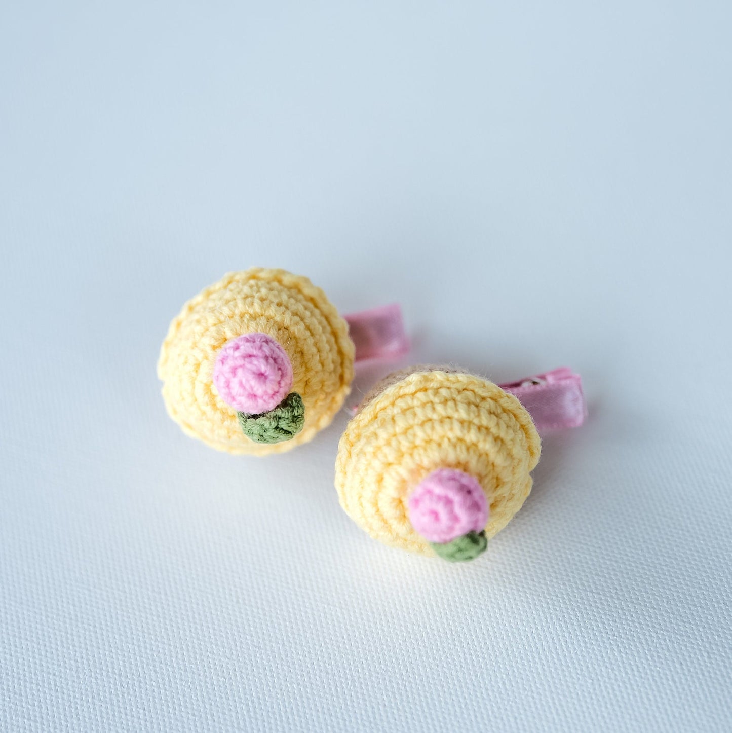 Cupcake Hair Clips - Hemsin Atelier