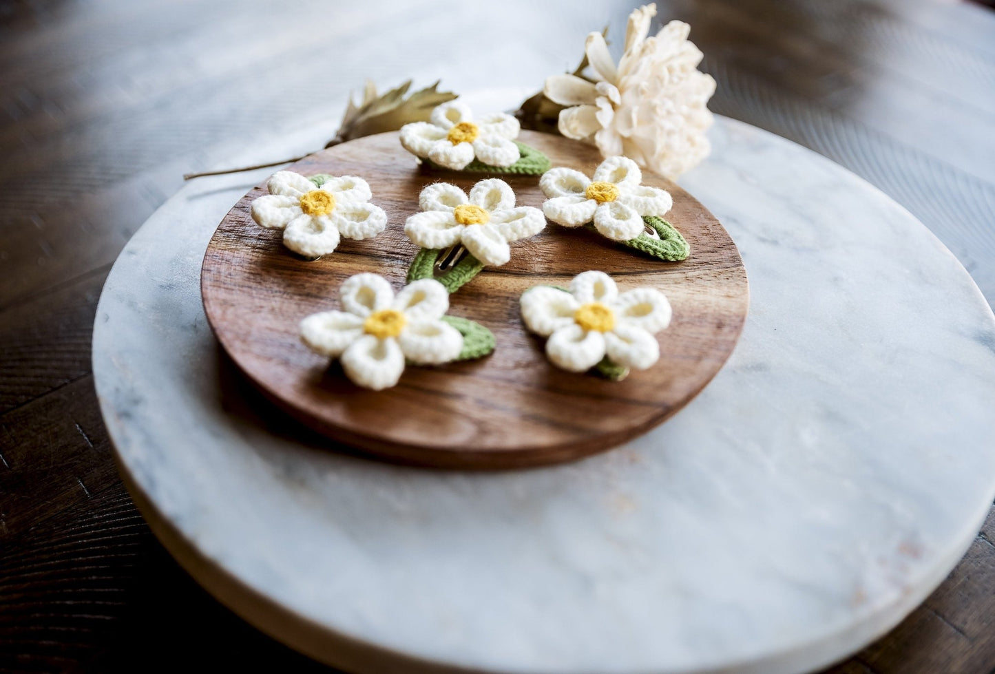 Daisy Hair Barrettes - Hemsin Atelier