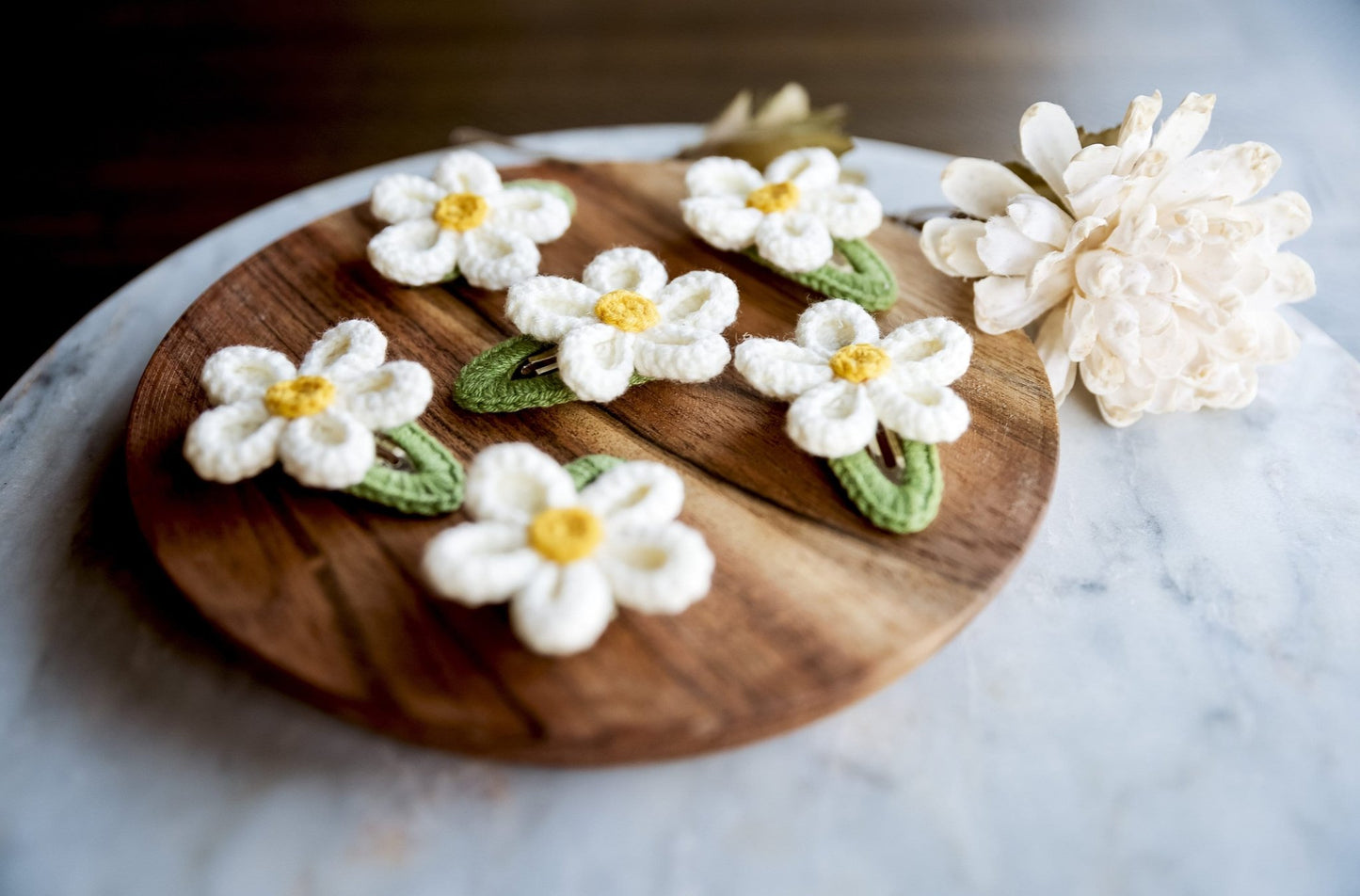 Daisy Hair Barrettes - Hemsin Atelier