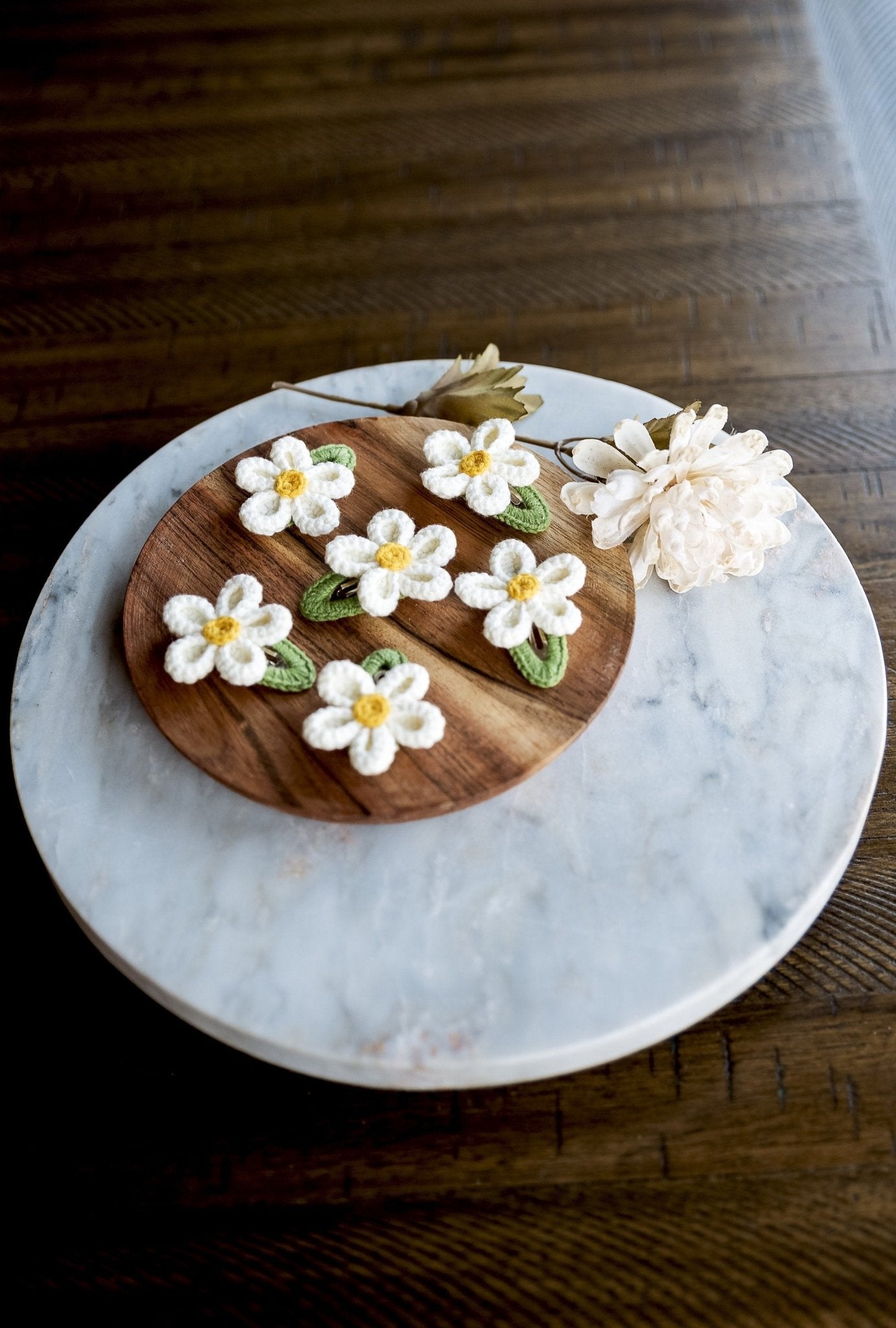 Daisy Hair Barrettes - Hemsin Atelier