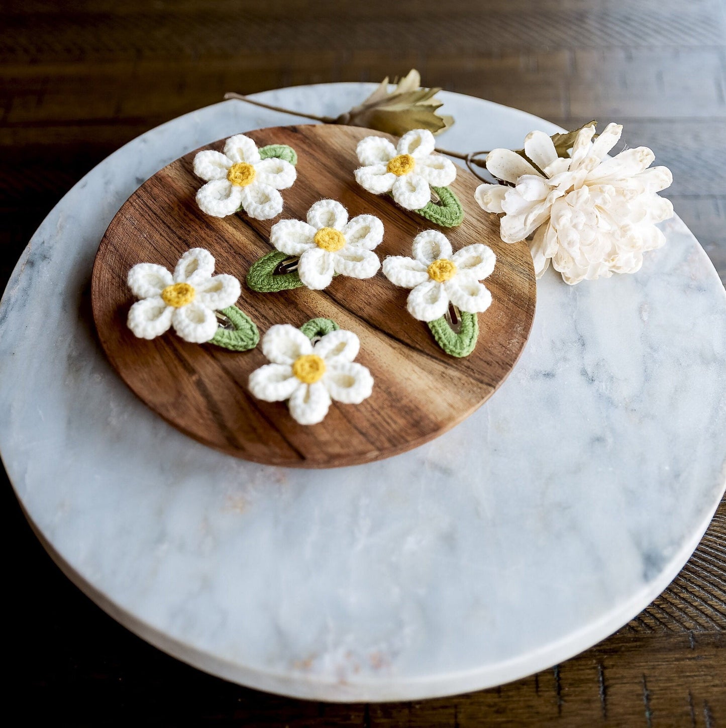Daisy Hair Barrettes - Hemsin Atelier