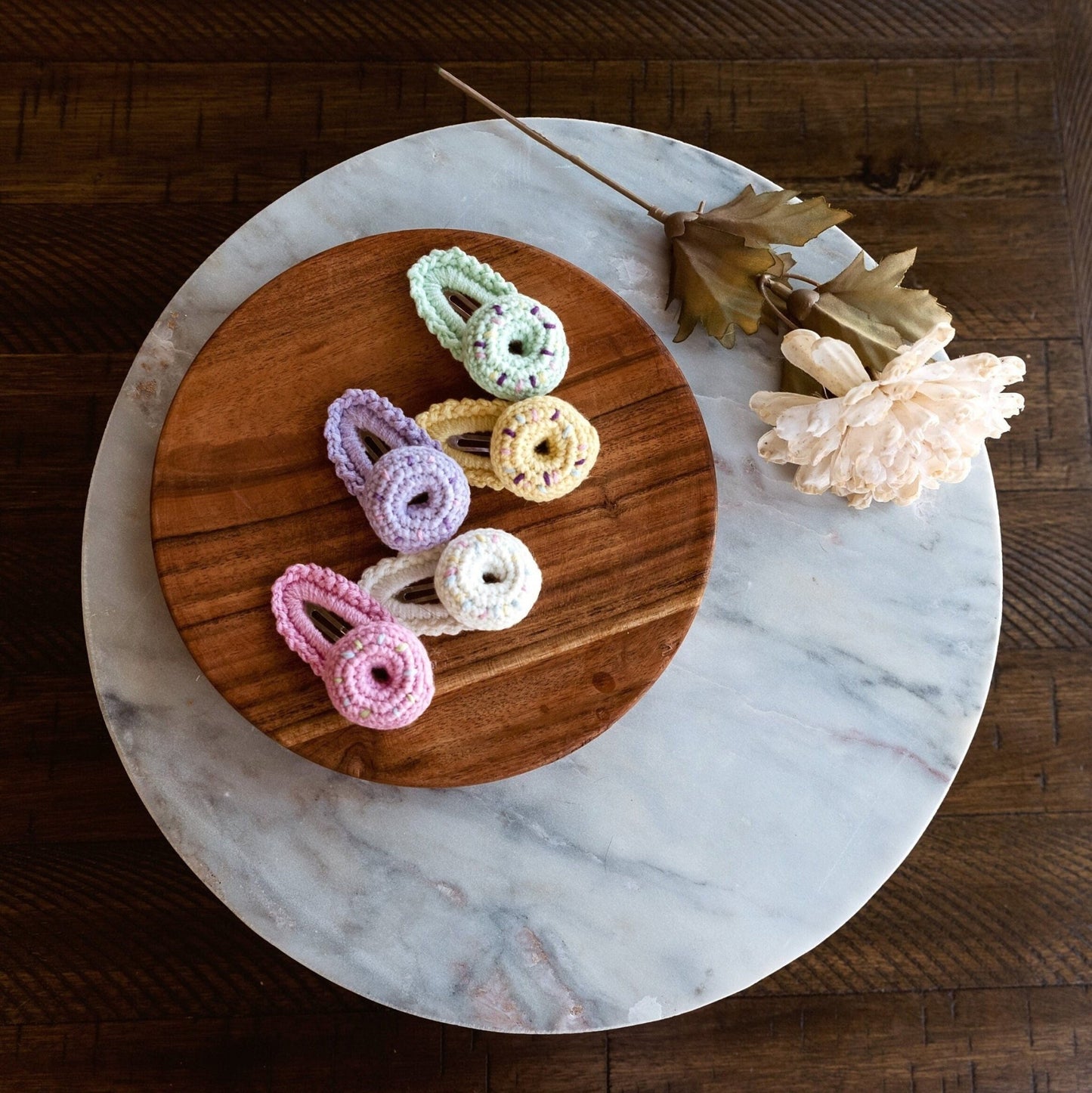 Donut Hair Clips - Hemsin Atelier
