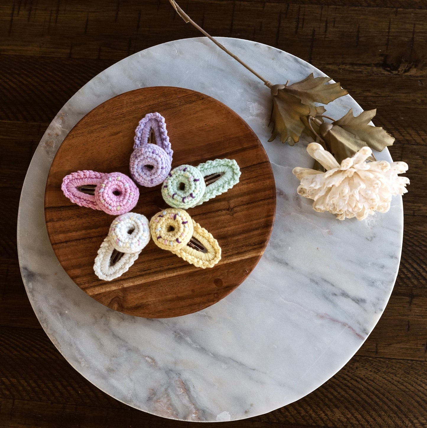Donut Hair Clips - Hemsin Atelier