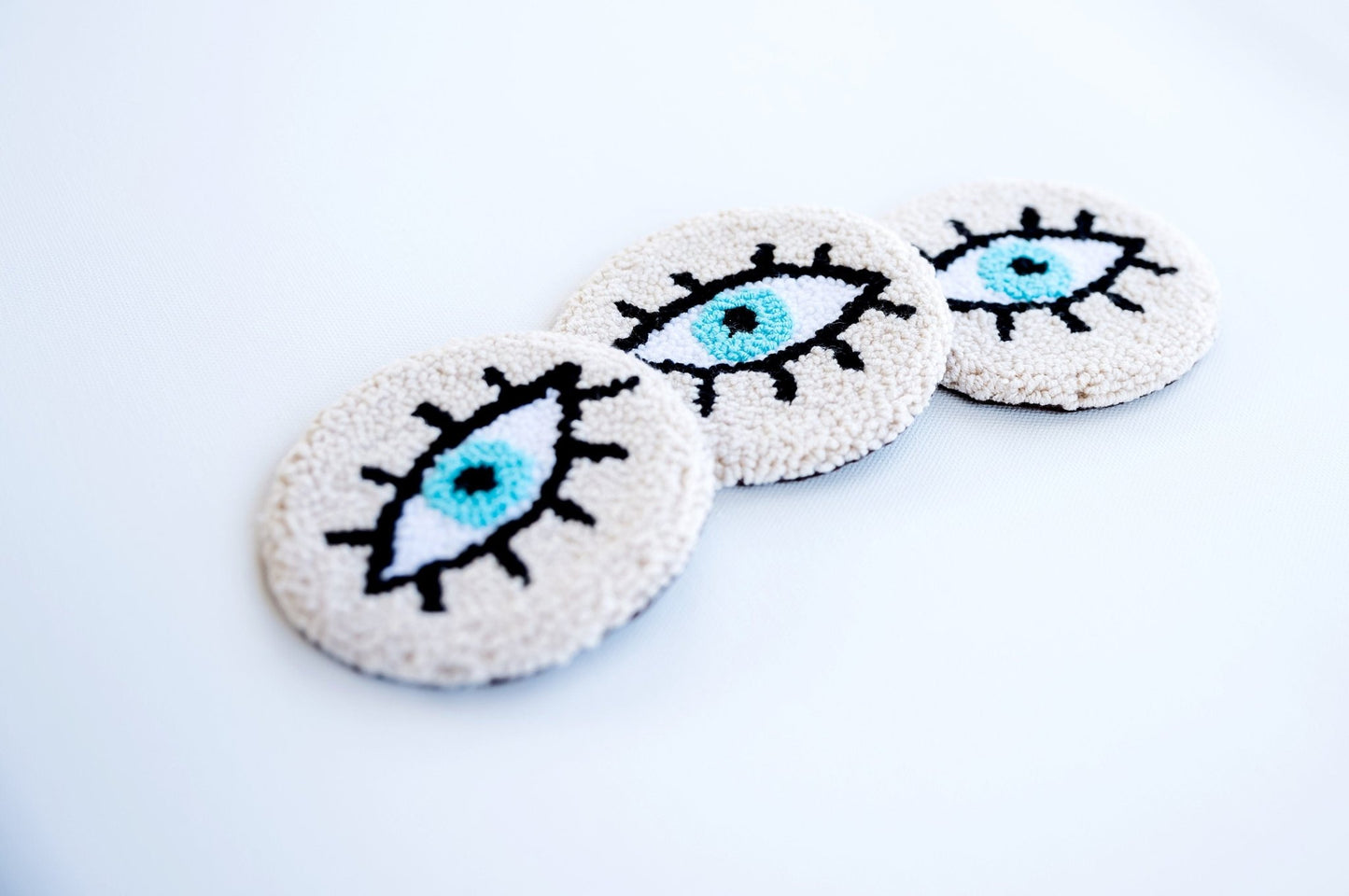 Evil Eye Coasters - Hemsin Atelier