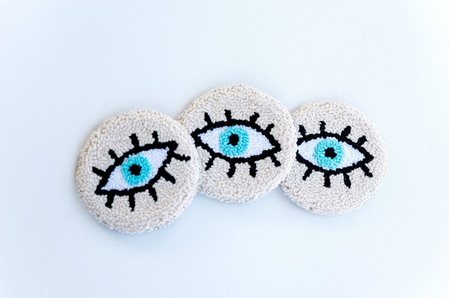 Evil Eye Coasters - Hemsin Atelier