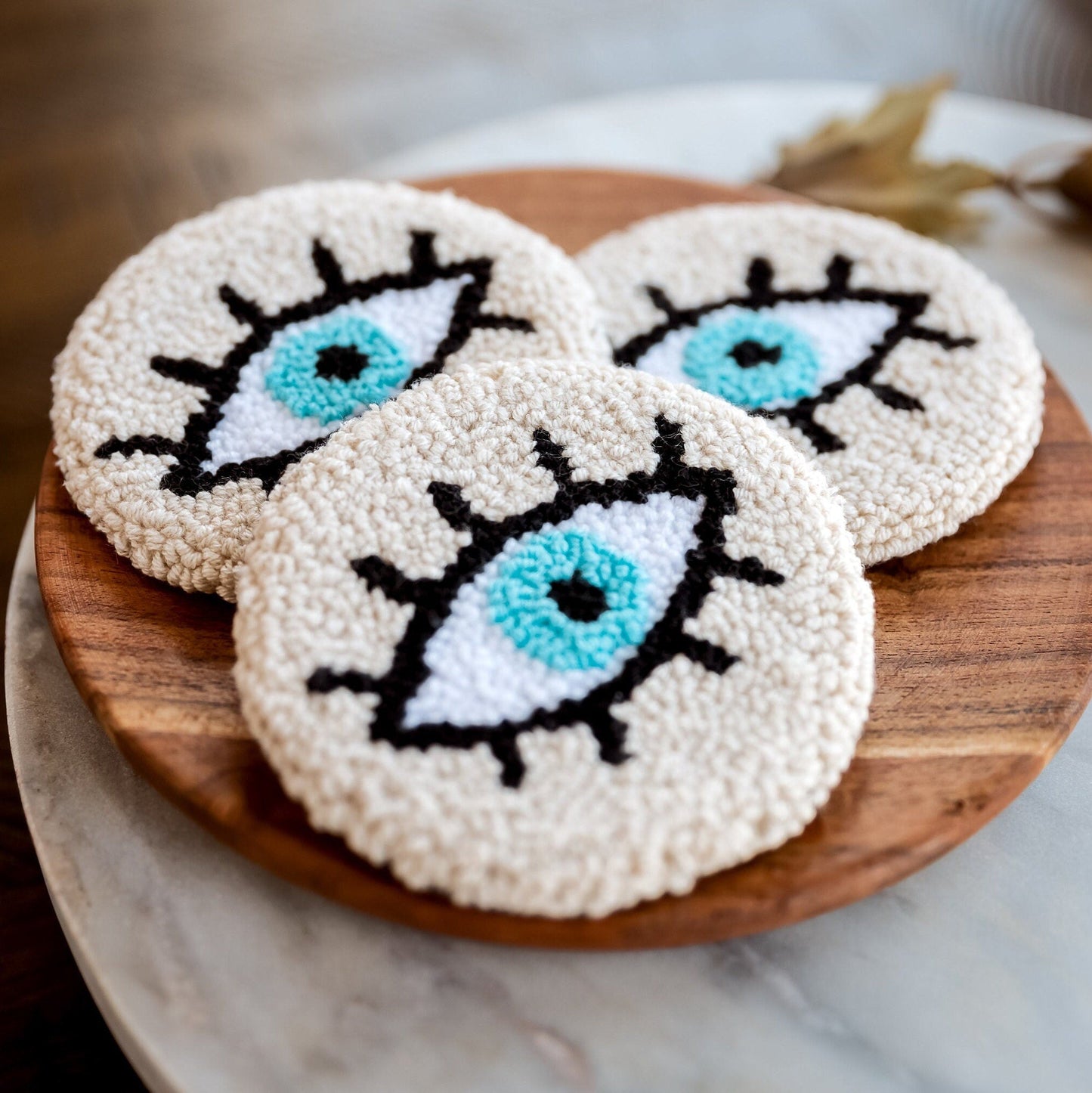 Evil Eye Coasters - Hemsin Atelier