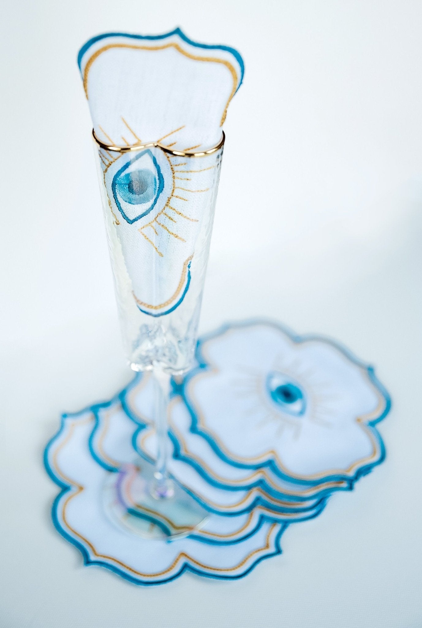 Eye Cocktail Napkins - Hemsin Atelier