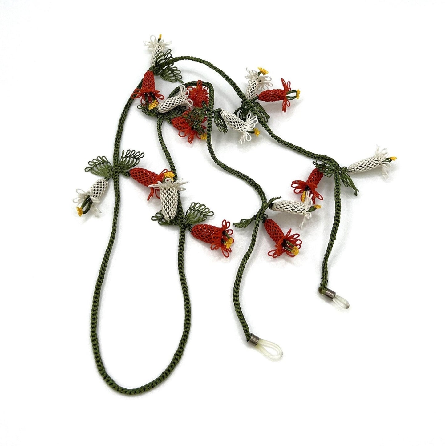 Floral Eyeglass Chain - Hemsin Atelier