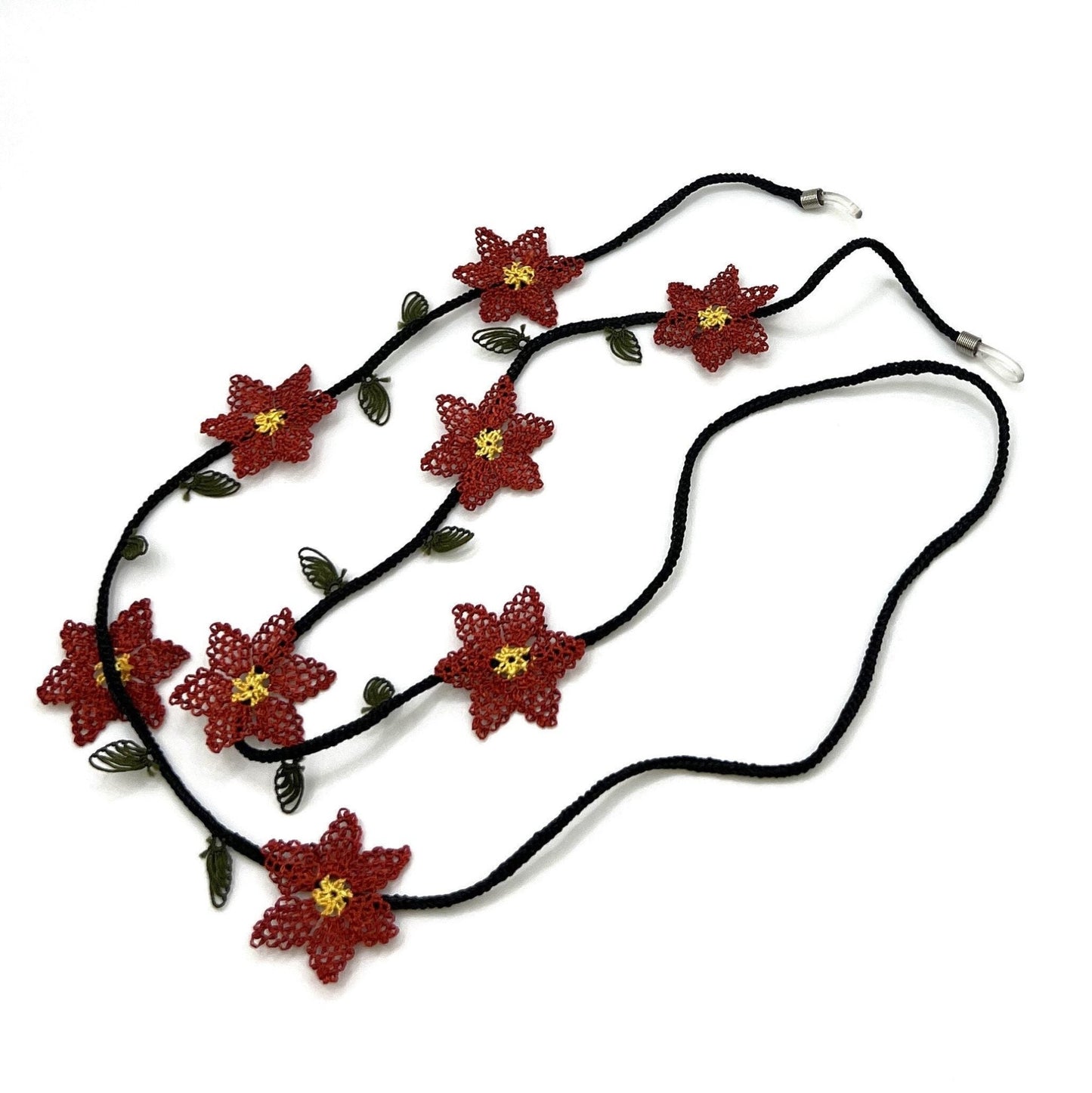 Floral Eyeglass Chain - Hemsin Atelier