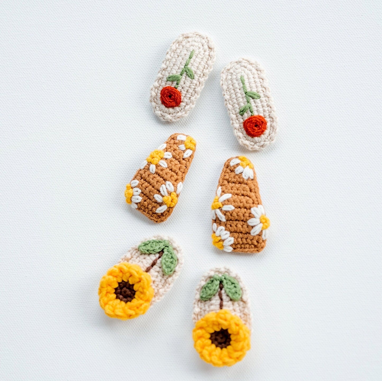 Floral Hair Clips - Hemsin Atelier