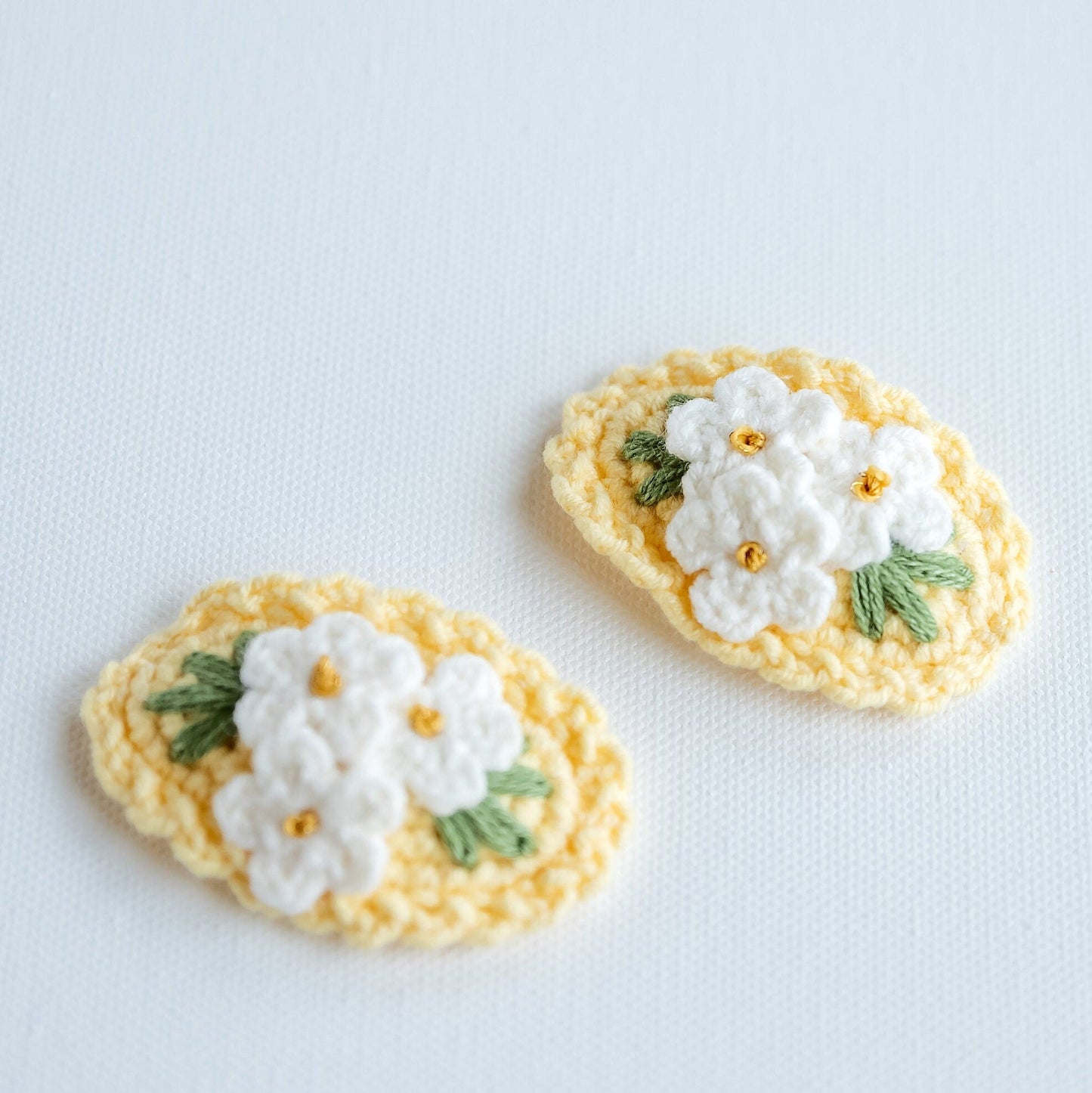 Floral Hair Clips - Hemsin Atelier