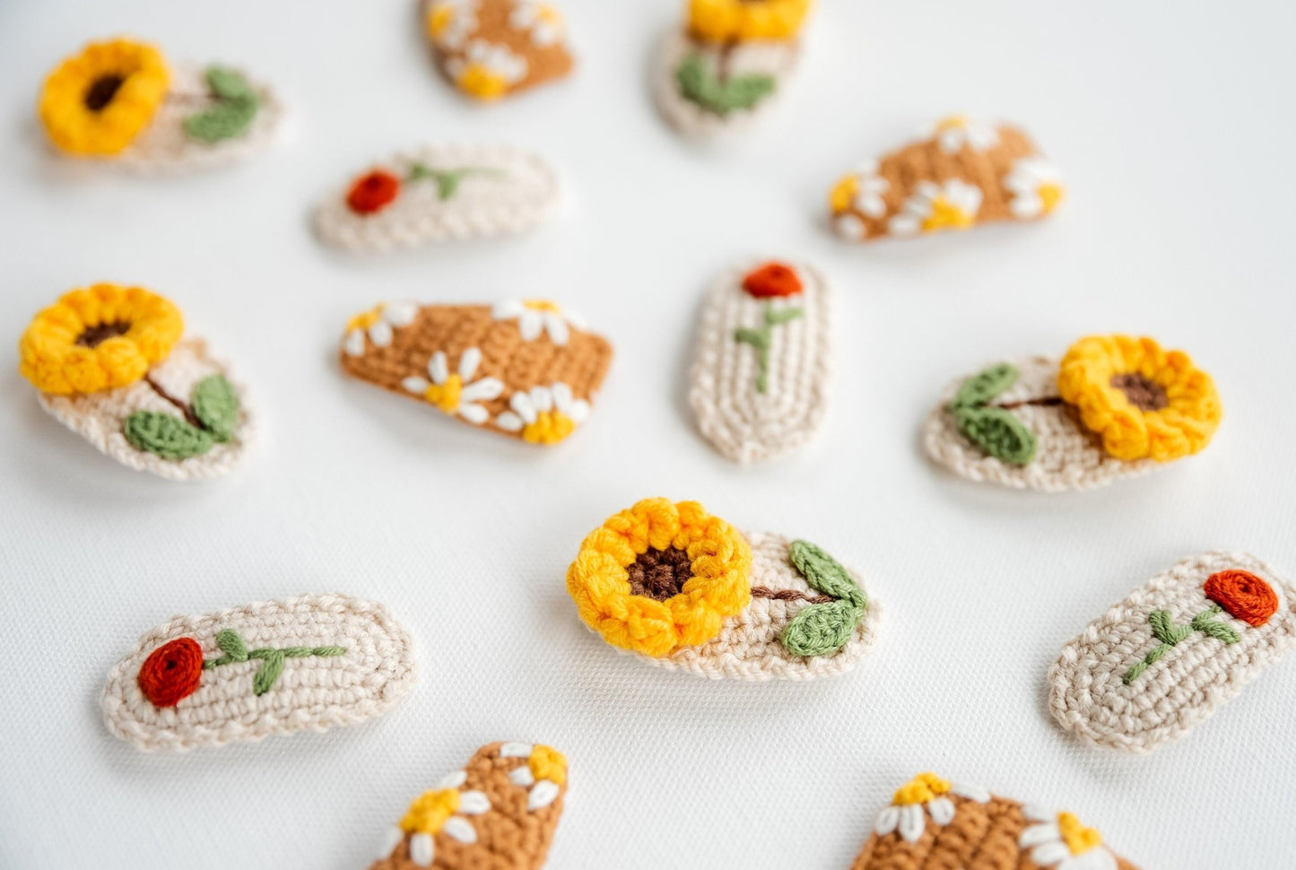 Floral Hair Clips - Hemsin Atelier