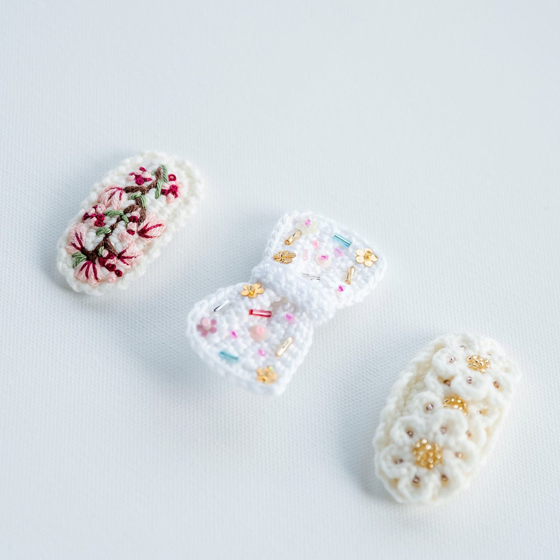 Floral Hair Clips - Hemsin Atelier