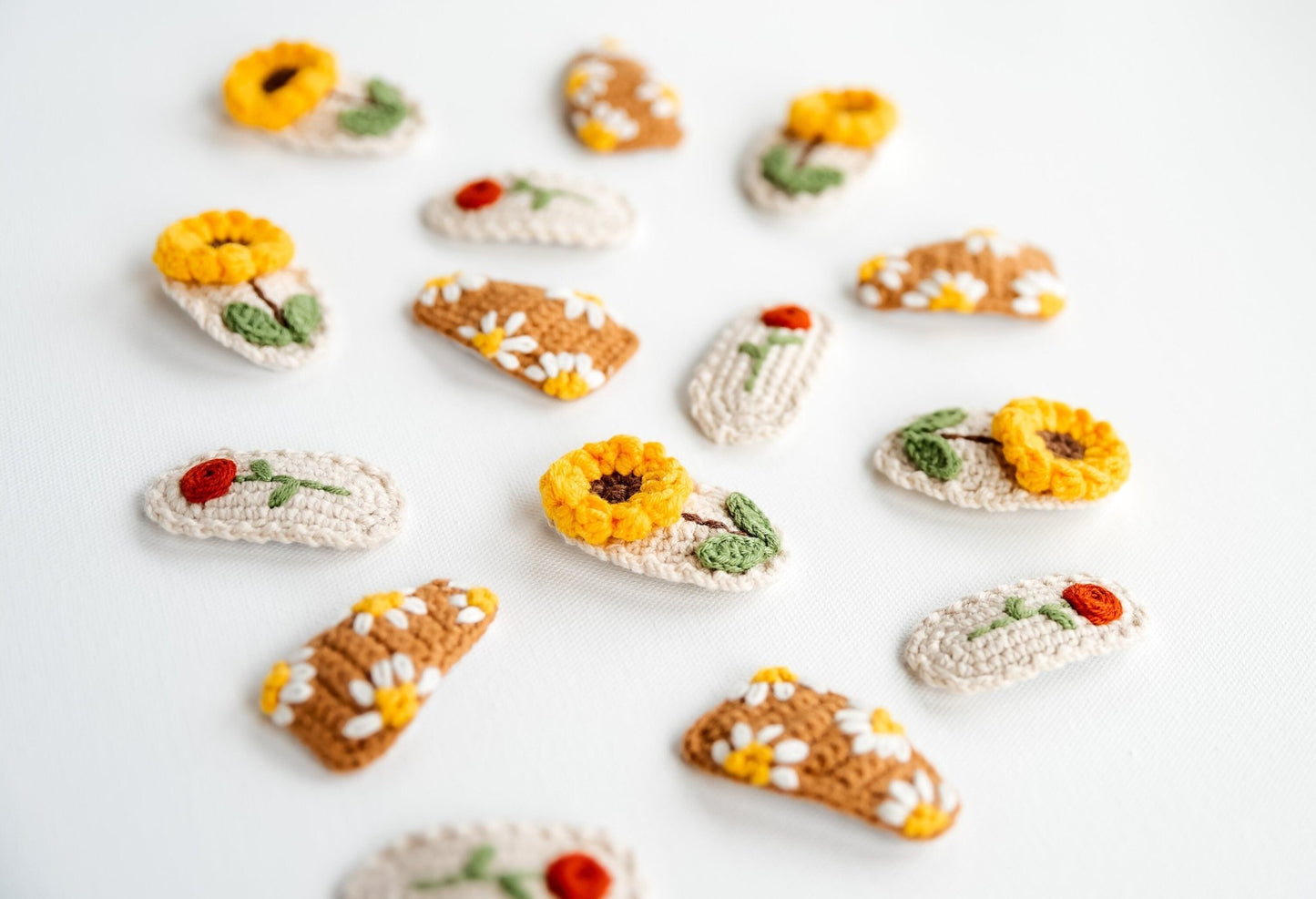 Floral Hair Clips - Hemsin Atelier