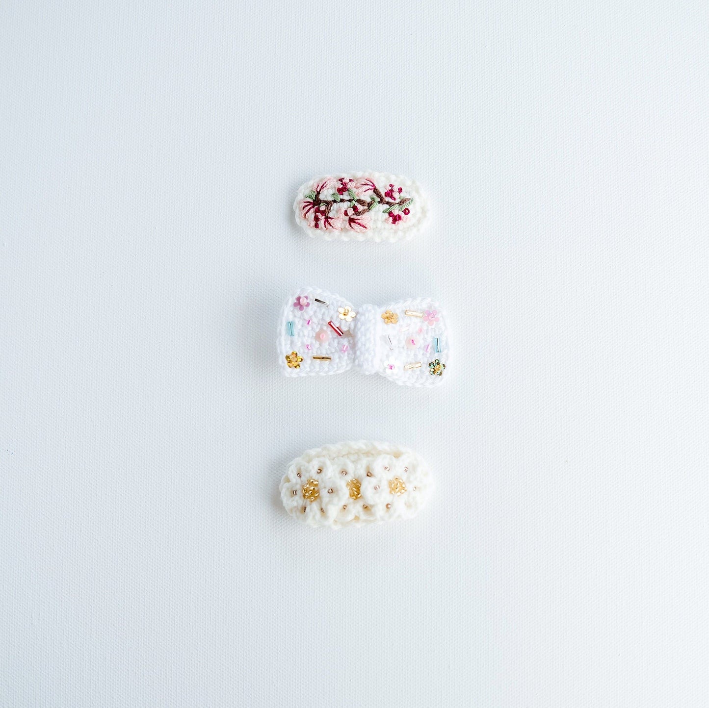 Floral Hair Clips - Hemsin Atelier